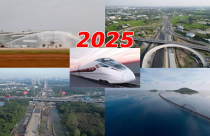 Nhìn lại những DỰ ÁN HẠ TẦNG làm thay đổi bản đồ kết nối Việt Nam năm 2025