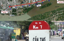 Tiến độ dự án hơn 7.200 tỷ đồng nâng cấp, mở rộng Quốc lộ 91 tại Cần Thơ