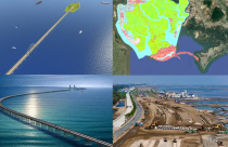 Hé lộ thiết kế đường vượt biển Cần Giờ - Vũng Tàu với HẦM NGẦM DƯỚI BIỂN 2,1km