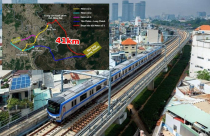 Tin mới về tuyến metro hơn 41km chạy từ TP.HCM đến sân bay Long Thành