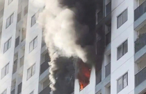 2 người tử vong trong vụ cháy căn hộ tầng 16 ở phường Nam Nha Trang