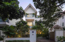 Tái định nghĩa biệt thự song lập Hà Nội bằng không gian xanh kết nối mặt nước