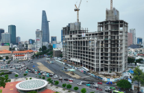 Tổ hợp tháp đôi tại khu tứ giác Bến Thành vừa tái khởi công sau nhiều năm “bất động”
