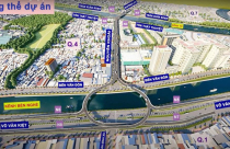 TP.HCM đang bồi thường, giải phóng mặt bằng làm cầu đường Nguyễn Khoái hơn 3.700 tỷ