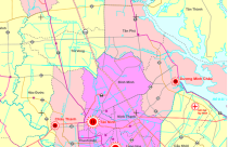 Tây Ninh công bố bản đồ đô thị mới sau sáp nhập: Tân An, Tân Ninh, Hòa Thành, Trảng Bàng và Kiến Tường