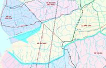 Đang bàn giao mặt bằng thi công đoạn đấu nối cao tốc Cà Mau - Đất Mũi