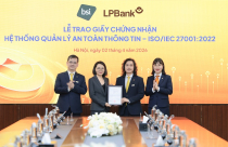 LPBank đạt chuẩn ISO/IEC 27001:2022, hoàn tất đánh giá PCI DSS, nâng tầm bảo mật toàn diện