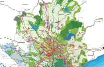 Quy hoạch tổng thể TP.HCM HÉ LỘ 4 hành lang phát triển