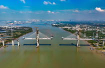 Khi nào thông xe cây cầu dây văng có tĩnh không thông thuyền cao nhất Việt Nam?