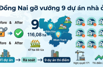 TIN VUI: Đồng Nai gỡ vướng 9 dự án nhà ở tại Biên Hòa, Nhơn Trạch