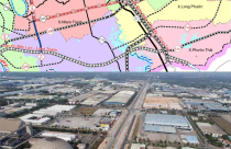 Tiến độ thi công 2 tuyến đường chạy song song kết nối đến sân bay Long Thành