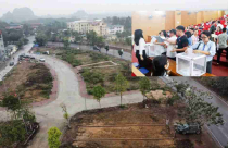 Đấu giá đất Quốc Oai sôi động: Lô cao nhất hơn 125 triệu đồng/m2