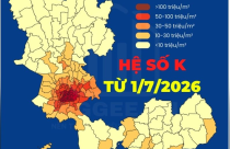 TIN MỚI NHẤT về hệ số K ở TP.HCM