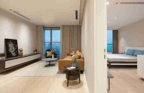 Hệ vách chữ L: Nhát cắt kiến trúc làm mới căn hộ 110m2 tại Hà Nội