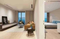 Hệ vách chữ L: Nhát cắt kiến trúc làm mới căn hộ 110m2 tại Hà Nội