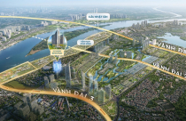 Trục đại lộ sông Hồng 11.400ha vừa được phê duyệt, dự án nào đang ở "mặt tiền" hưởng lợi đầu tiên?