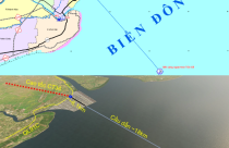 Sắp có tuyến đường dẫn và cầu vượt biển 17,8km ra cảng nước sâu xây ở vị trí cửa ngõ ĐBSCL?