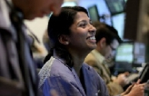 Dow Jones tăng hơn 200 điểm và vượt 10.300 điểm 