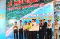 Khởi công dự án Khu đô thị du lịch biển Bình Sơn 