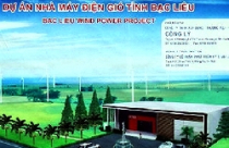 Khởi công nhà máy điện gió đầu tiên ở ĐBSCL 