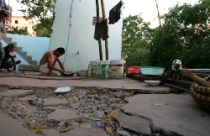 Chưa có cách khắc phục hiệu quả sụt lún chung cư Đại Kim 