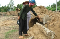 Khu tái định cư An Nhật Tân tỉnh Long An: Thi công quá ẩu 