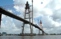 Xây dựng cầu dây văng thứ hai vượt sông Tiền