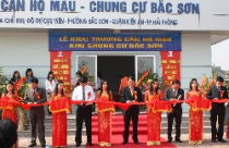 Hải Phòng: Khai trương căn hộ mẫu cho người thu nhập thấp 