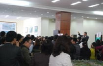 Bốc thăm mua căn hộ tại khu đô thị mới Dương Nội 