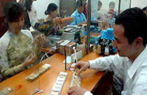 Lãi suất huy động vàng mất đỉnh 3%/năm 