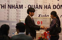 Rút thăm mua nhà thu nhập thấp CT1 Ngô Thì Nhậm 