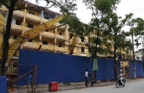 Xây dựng hàng loạt chung cư 