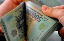 Lãi suất qua đêm liên ngân hàng lại lên trên 10% 