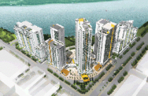 Coteccons tổ chức lễ cất nóc dự án Riverpark Residence