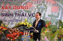 Vinaconex 2 khởi công dự án khu nhà ở sinh thái tại Vĩnh Phúc