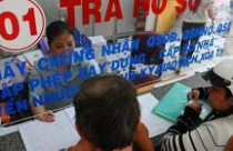 Cấp giấy chủ quyền nhà đất lần đầu: Sẽ giảm lệ phí trước bạ 