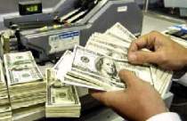 USD liên ngân hàng giảm 5 đồng 