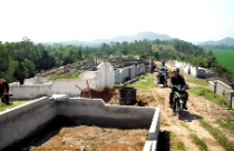 Tranh nhau giành đất nghĩa trang 