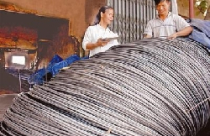 Giá thép tăng trở lại