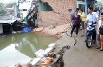 TP Hồ Chí Minh: Nỗi lo sạt lở bờ sông vẫn còn lớn 