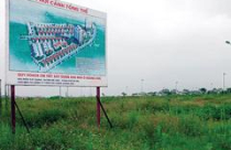 Đất dự án Mê Linh “đóng băng” 