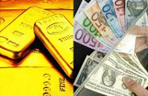 Giá vàng tăng trở lại, USD đi lên 