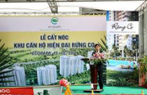 Vihajico: Cất nóc tòa tháp D – Khu Rừng Cọ