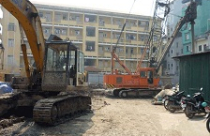 Dự án xây dựng Tòa nhà hỗn hợp tháp doanh nhân Khởi công dự án khi chưa được cấp phép xây dựng 