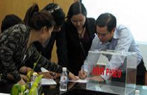 Bốc thăm lần 2, căn hộ địa ốc Dầu khí tăng giá 