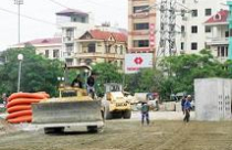 Nhà thầu uể oải, công trình ì ạch 