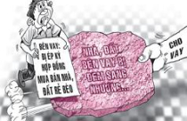 Trắng tay vì vay tiền bằng hợp đồng bán nhà, đất