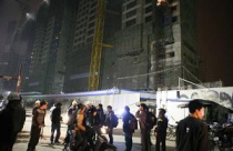 Tạm đình chỉ việc thi công sau vụ sập giàn giáo