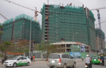 Mandarin Garden đã thi công đến tầng 21