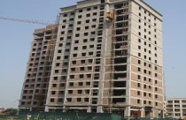 Vinaconex – PVC: Cất nóc Công trình nhà ở công nhân CT1